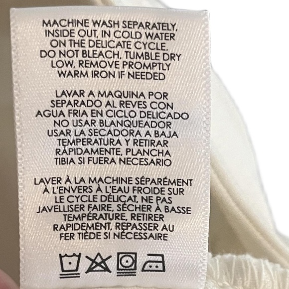 Cabi Jeans Womens Size 2 Curvy White Curvy Skinny Cuffed Stretch - Picture 5 of 5